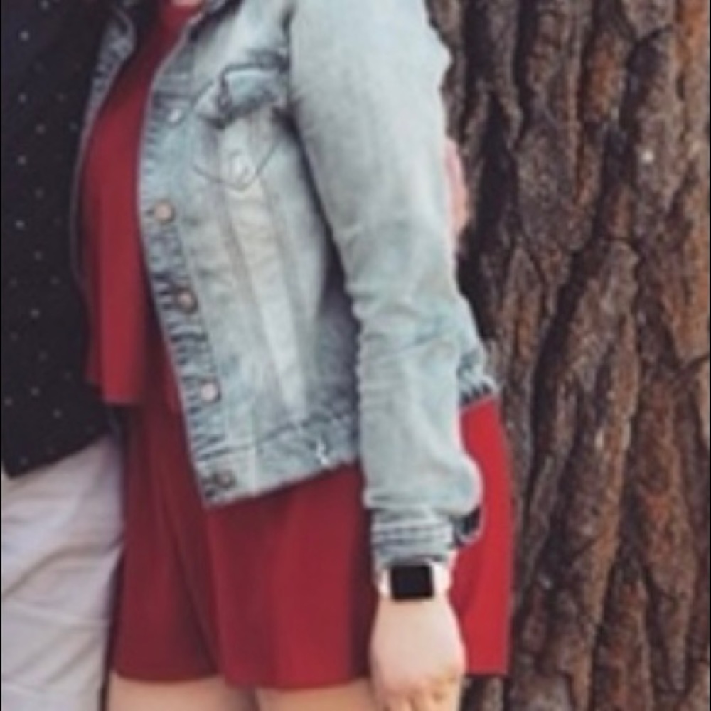 Red romper ππΌππΌ - Picture 3 of 5